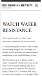 Mobile Screenshot of brooksreview.net